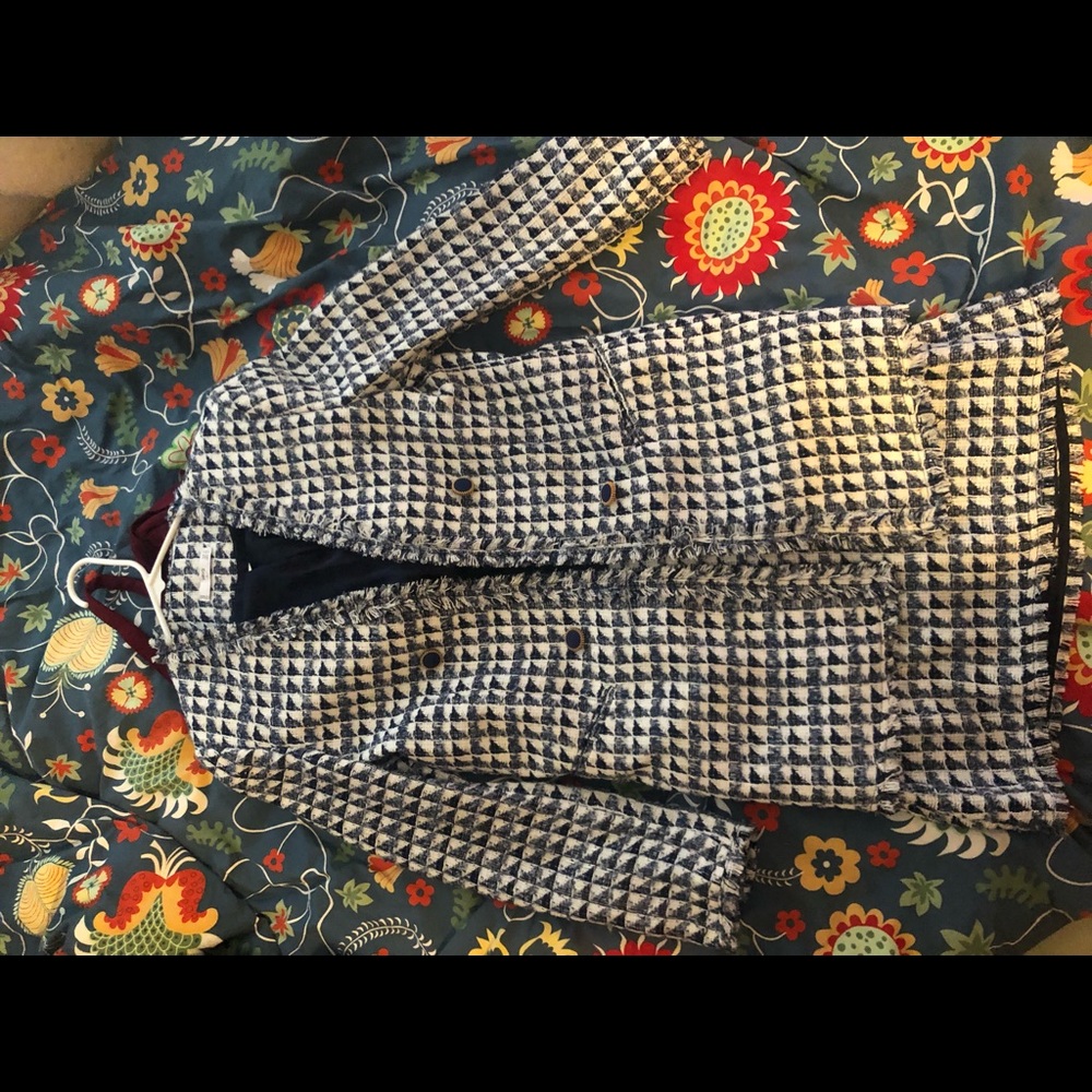 New Mango blazer and skirt